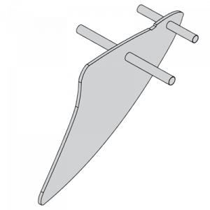 Киль пластиковый для Геоскан 201